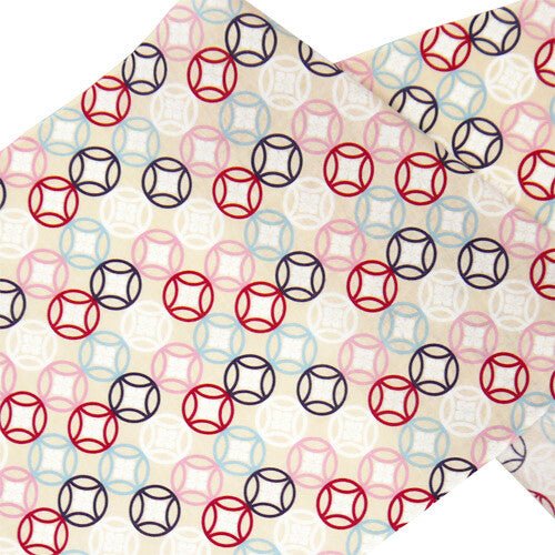 Tenugui "Hime Shippo Beige" - Japan Essence