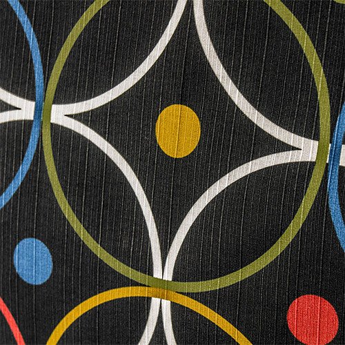 Furoshiki "Hama Shippou Kuro" (groß) - Japan Essence