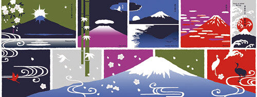 Tenugui - Buch "Fuji-san"