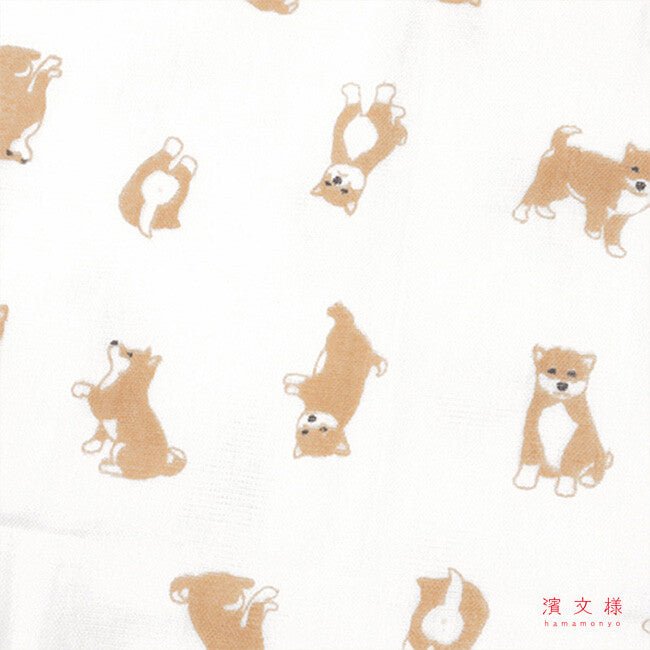 Wa-taoru "Mame-Shiba Daisuki" – weitere Produktansicht des Handtuchs