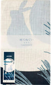 Tenugui Tskikage Usagi Hamamonyo – Tenugui, 100 % Baumwolle, Made in Japan