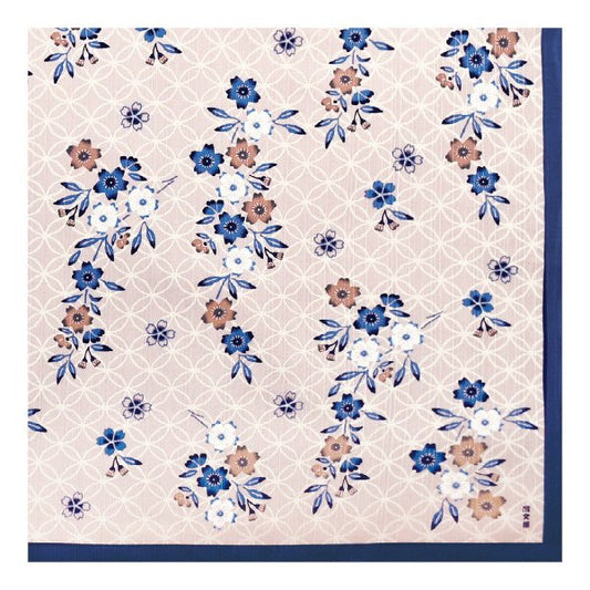 Furoshiki „Shippō ni Sakura Shizuka" (groß) - Japan Essence