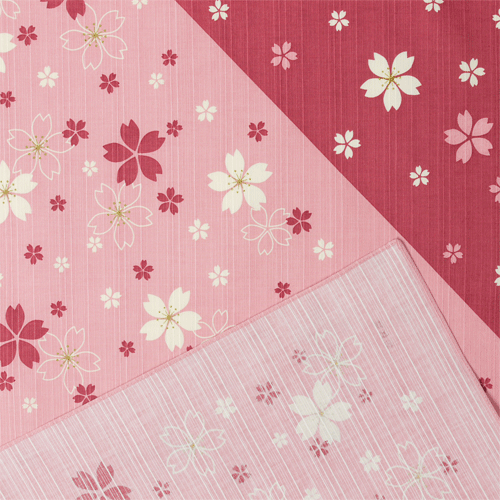 Furoshiki „Sakura Moyō" – Detail 2