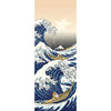 Tenugui Mameshiba Welle Hamamonyo – Tenugui, 100 % Baumwolle, Made in Japan