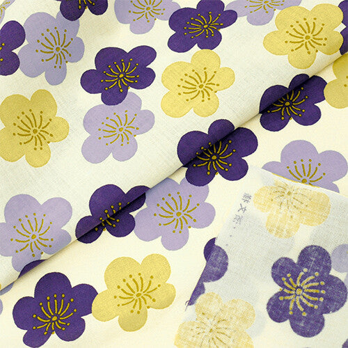 Tenugui "Ume Murasaki"