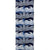 Tenugui Nami No Nami Hamamonyo – Tenugui, 100 % Baumwolle, Made in Japan