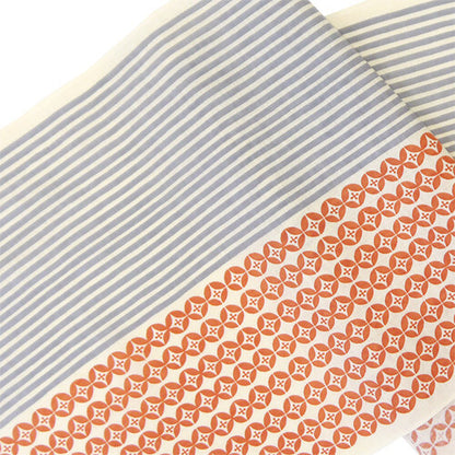 Tenugui "Hana to Shima Orange Off"