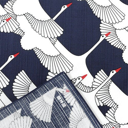 Furoshiki „Shukuzuru“ – Detailansicht 3, HAMAMONYO
