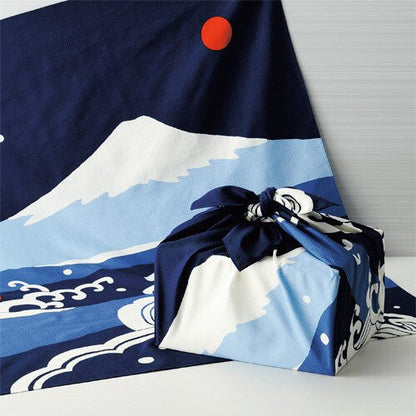 Furoshiki „Fujisan to Ōnami Kon" (groß) - Japan Essence