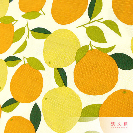 Furoshiki "Citrus Leaf Off" (large)