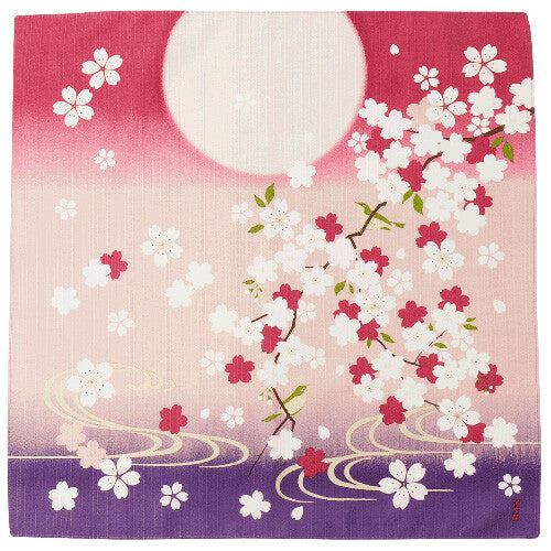 Furoshiki "Sakura ni Uguisu" (klein)