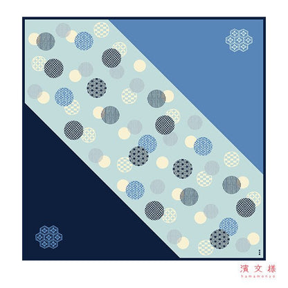 Furoshiki „Mizutama Wa - Komon" (groß) - Japan Essence