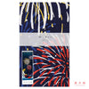 Tenugui Hanabi To Onami Hamamonyo – Tenugui, 100 % Baumwolle, Made in Japan