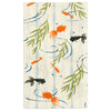 Tenugui Seseragi Kingyo Hamamonyo – Tenugui, 100 % Baumwolle, Made in Japan