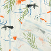 Tenugui Seseragi Kingyo Hamamonyo – Tenugui, 100 % Baumwolle, Made in Japan