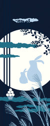 Tenugui Tskikage Usagi Hamamonyo – Tenugui, 100 % Baumwolle, Made in Japan
