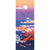 Tenugui Yugure Zuki Hamamonyo – Tenugui, 100 % Baumwolle, Made in Japan