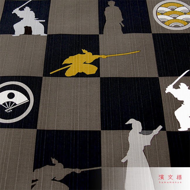 Furoshiki "Samurai Mon Ichimatsu" (groß) - Japan Essence