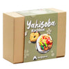 Yakisoba Kochset für japanische Bratnudeln (6-teilige Kochbox, inkl. Anleitung), Geschenkidee | Bestehend aus: Ramen Nudeln, Shiitake Pize, Aonori, Yakisoba Sauce, Beni Shoga Ingwer