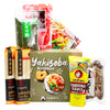 Yakisoba Kochset für japanische Bratnudeln (6-teilige Kochbox, inkl. Anleitung), Geschenkidee | Bestehend aus: Ramen Nudeln, Shiitake Pize, Aonori, Yakisoba Sauce, Beni Shoga Ingwer