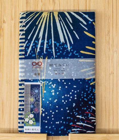 Tenugui „Yogao ni Natsu Hanabi“